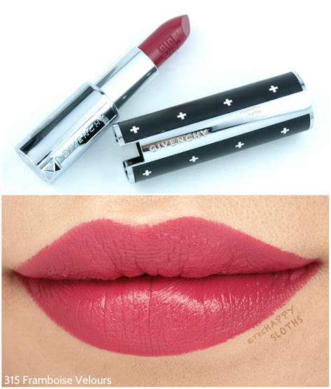 givenchy le rouge couture edition 315|givenchy raspberry pink lipstick.